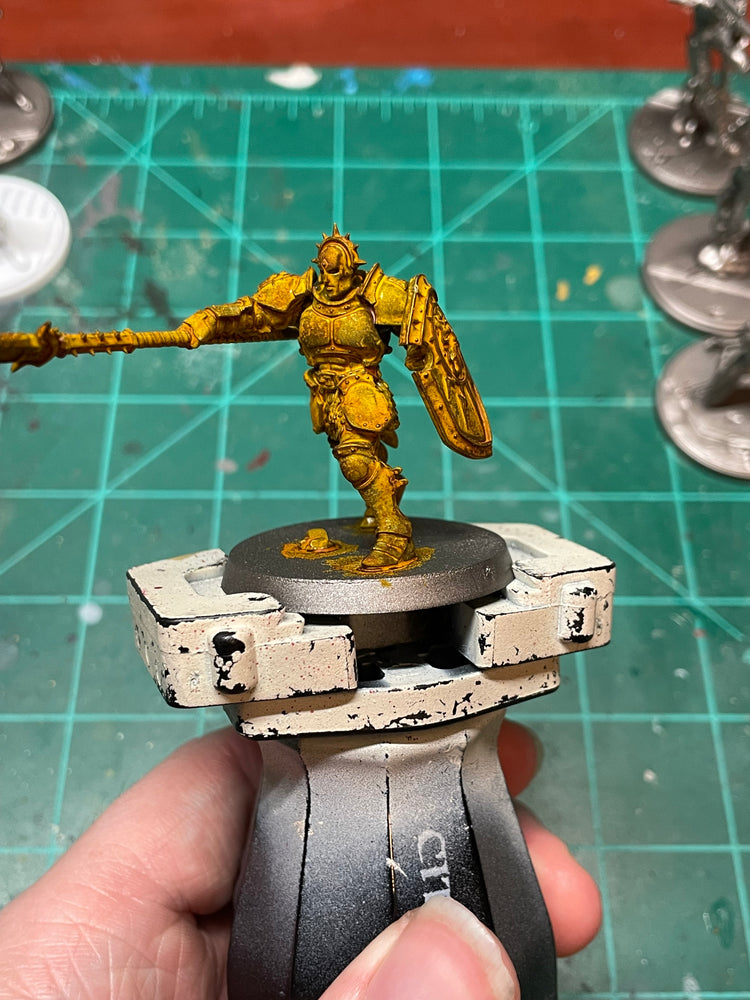 Dirty Down Effect Paint: Yellow Rust