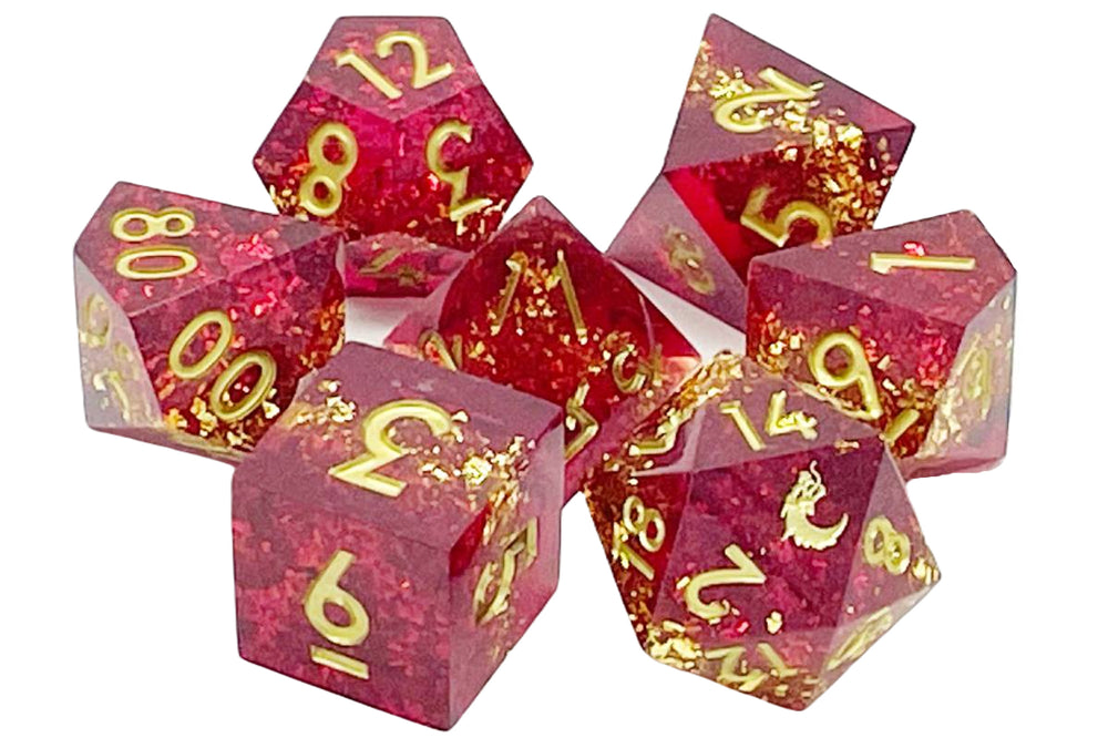 Old School: Sharp Edged - Love & Passion Dice Set