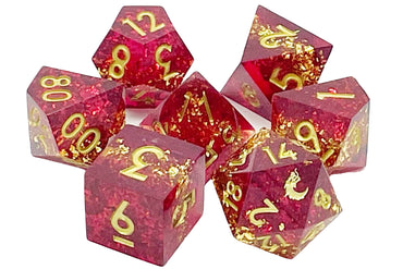 Old School: Sharp Edged - Love & Passion Dice Set