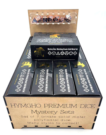 Ornate Metal Mystery Dice