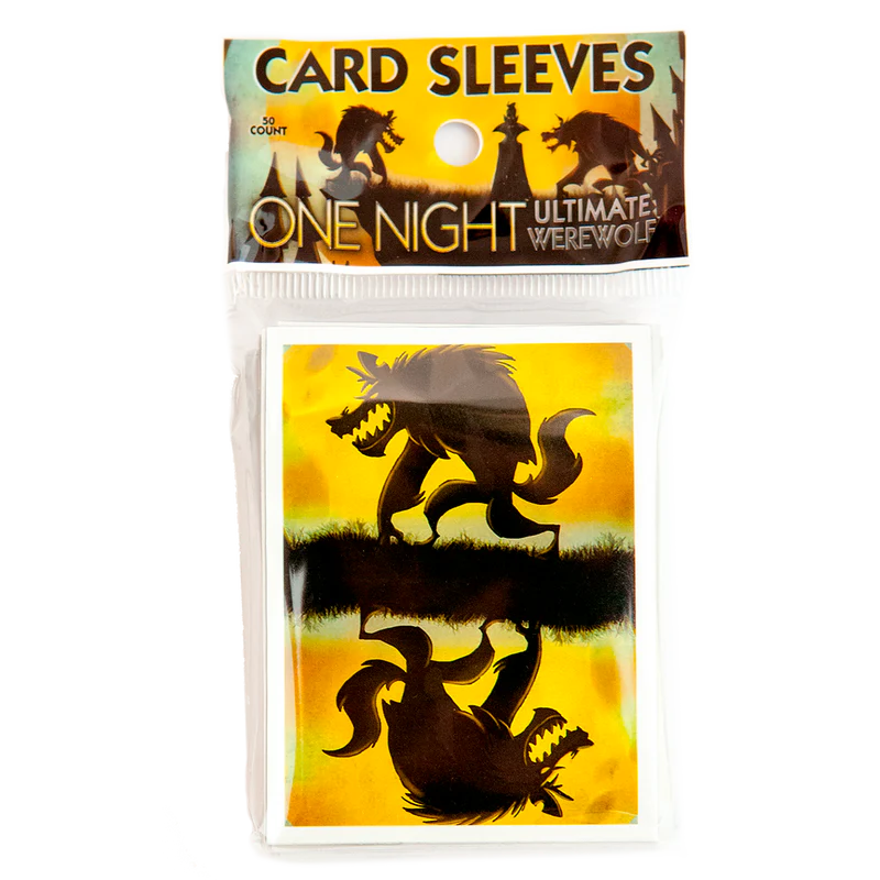 Board Game Sleeves: One Night Werewolf - "Standard American" 57 X 89mm (50)