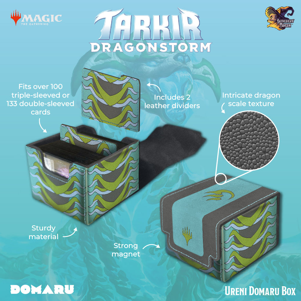 Gatherers' Tavern DOMARU Deck Box: Tarkir Dragonstorm - Ureni (100+)