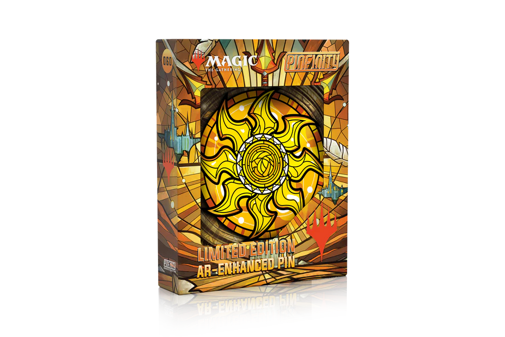 Enamel Pin: AR Stained Glass Plains