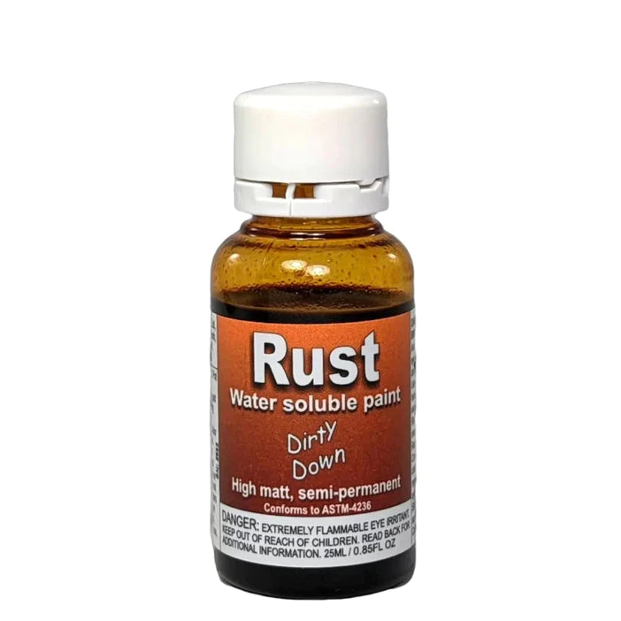 Dirty Down Effect Paint: Rust