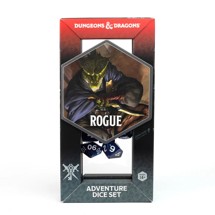 D&D Dice Set: Rogue - Purple