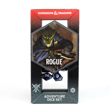 D&D Dice Set: Rogue - Purple