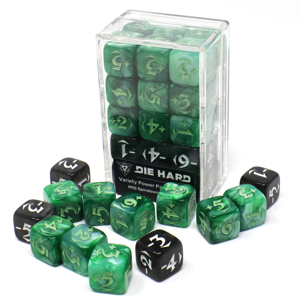 Spindown Counters: Green