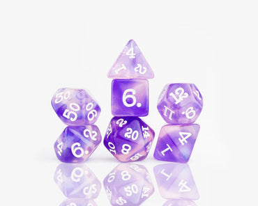 Sirius Dice RPG Set: Purple Glaze