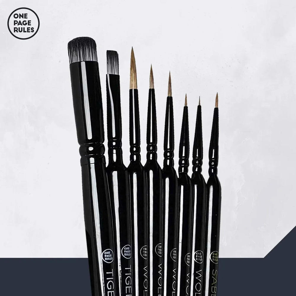 One Page Rules Brush Set
