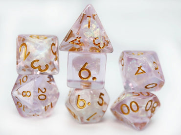 RPG Dice Set: Sakura Petals