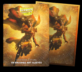 Dragon Shield Brushed Art Sleeves: Alaria (100)