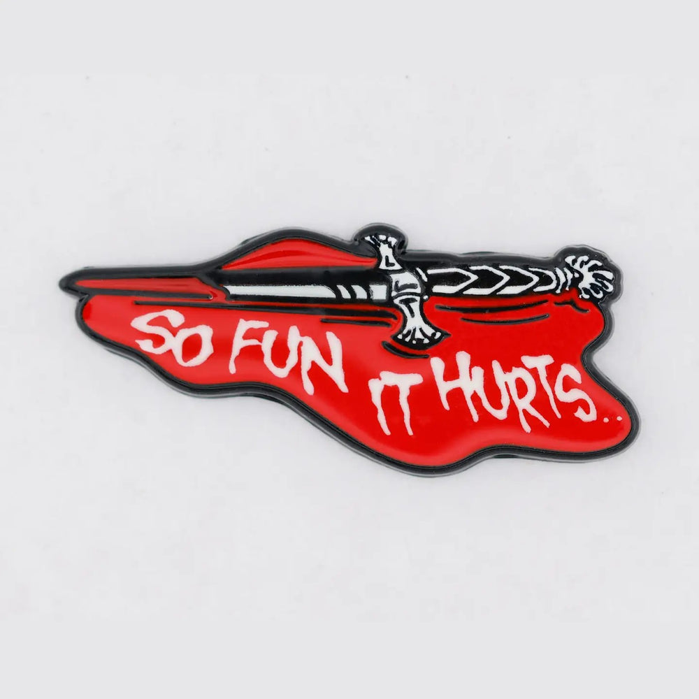 Enamel Pin: Dungeon Crawler Carl: So Fun It Hurts..