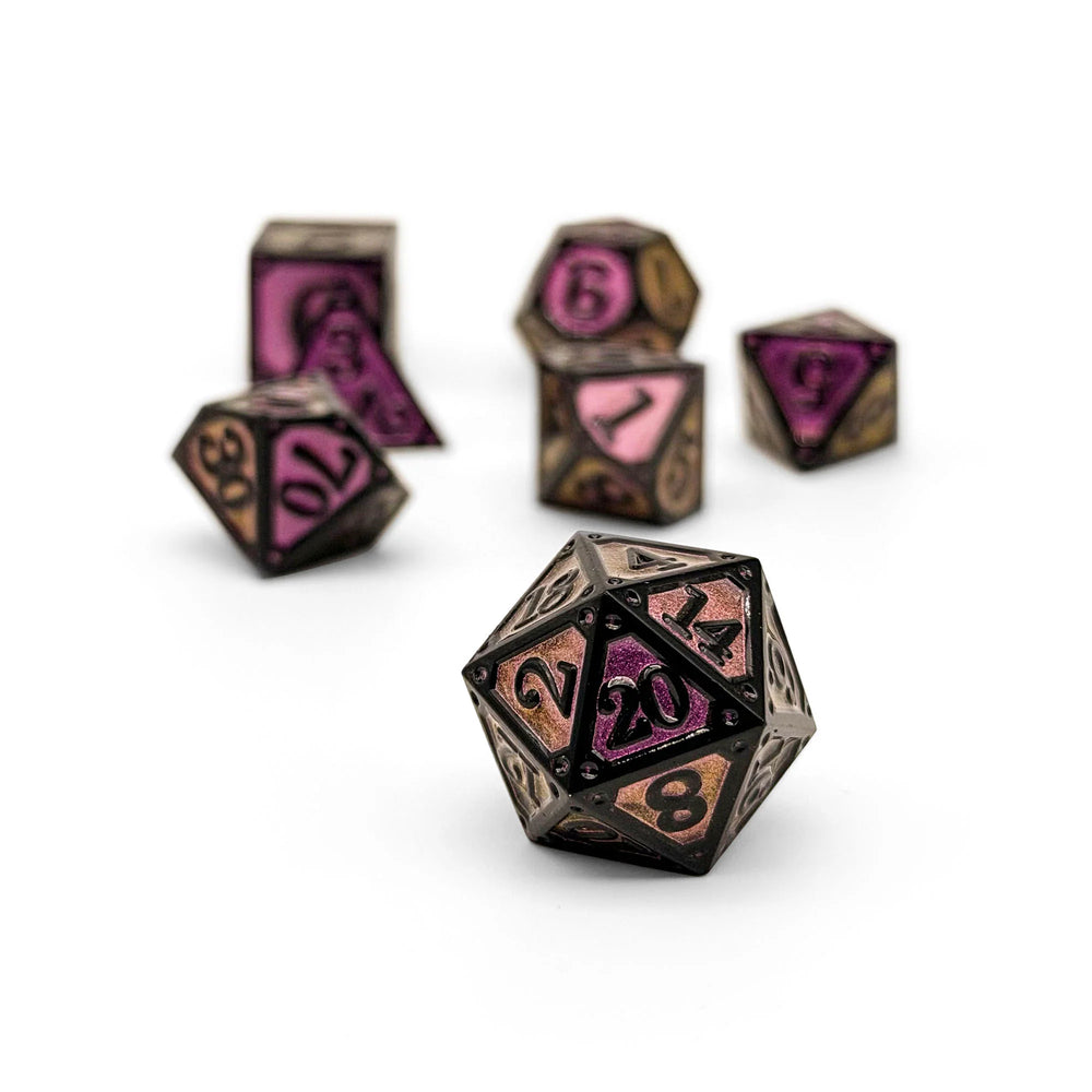 Metal RPG Dice Set: Storybook - The Dead Risen