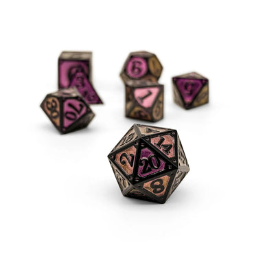 Metal RPG Dice Set: Storybook - Crownless King