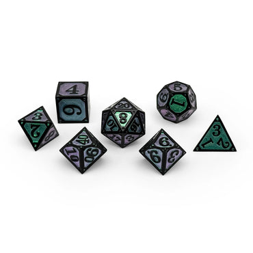 Metal RPG Dice Set: Storybook - The Twisted Forest
