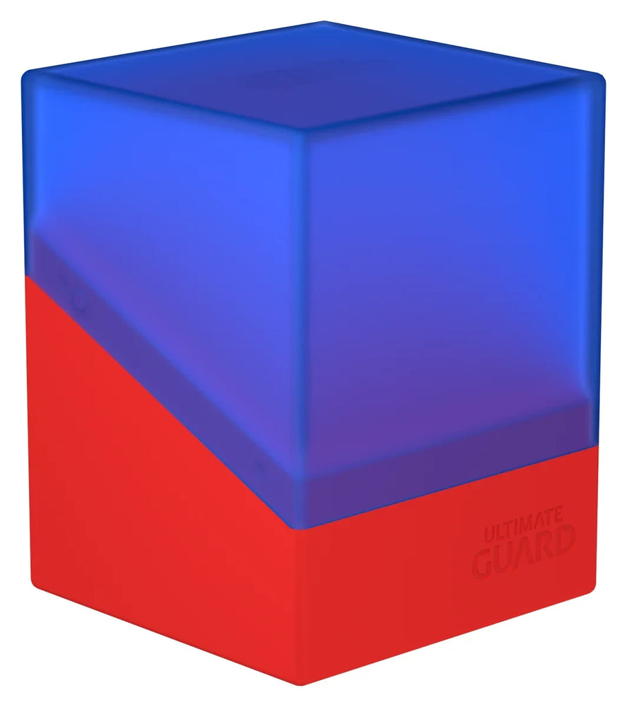 Boulder 100+ Deck Box: Synergy - Blue/Red