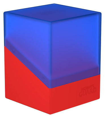 Boulder 100+ Deck Box: Synergy - Blue/Red