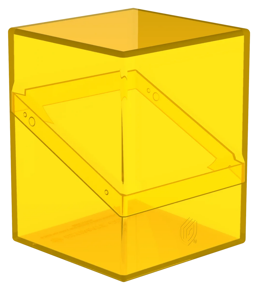 Boulder 100+ Deck Box: Clear Amber