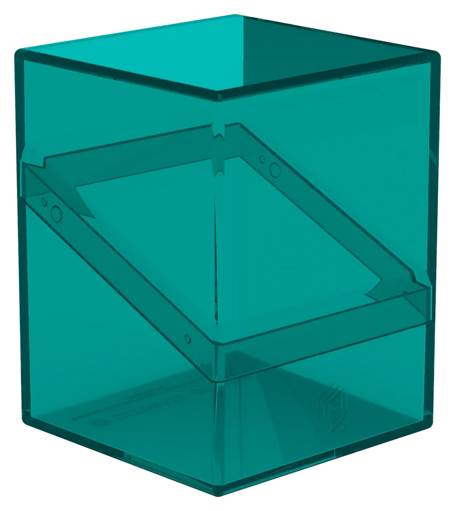 Boulder 100+ Deck Box: Clear Malachite