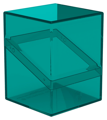 Boulder 100+ Deck Box: Clear Malachite
