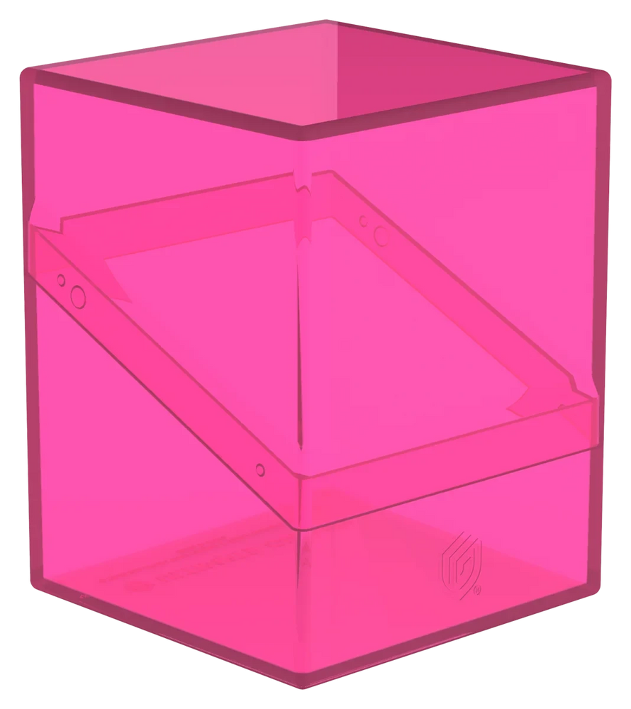 Boulder 100+ Deck Box: Clear Rhodonite