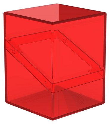 Boulder 100+ Deck Box: Clear Ruby