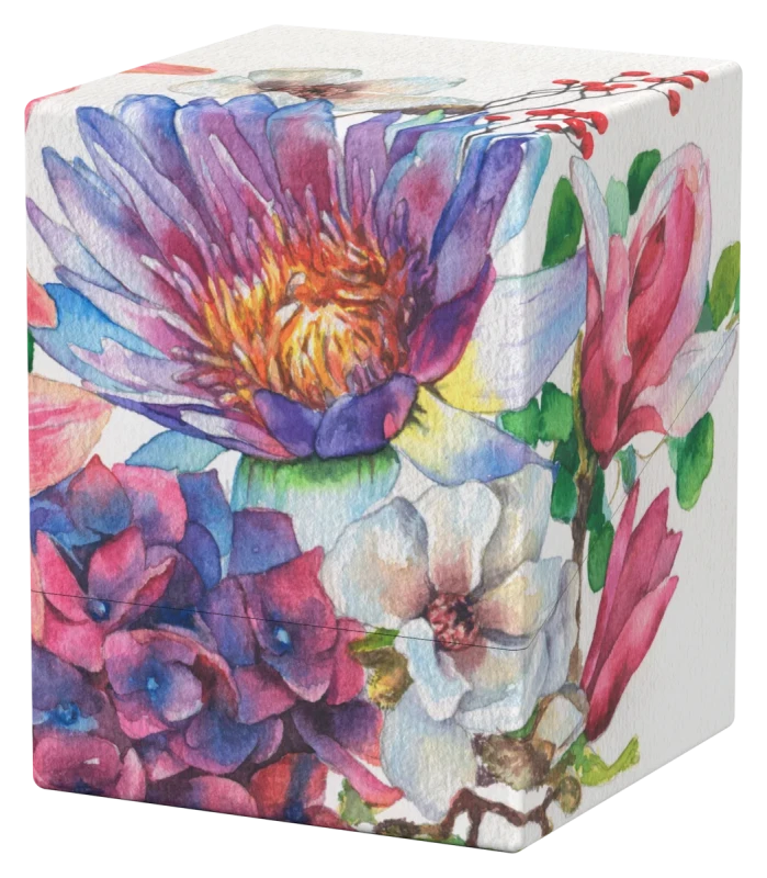 Boulder 100+ Deck Box: Floral Places - Lotus Bloom