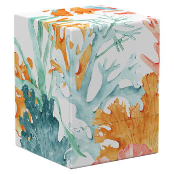Boulder 100+ Deck Box: Floral Places - Seablue Hush