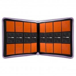 UltraPro Zippered Pro Binder (12-Pocket): Purple