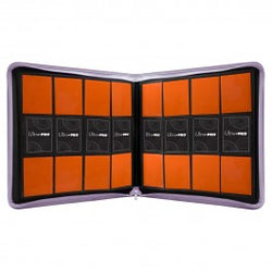 UltraPro Zippered Pro Binder (12-Pocket): Purple