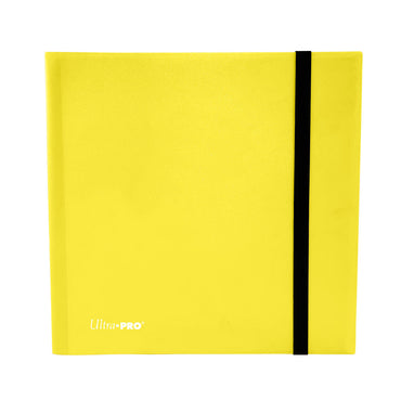 UltraPro PRO Binder: 12-Pocket - Lemon Yellow