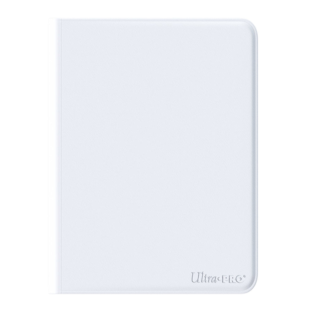 UltraPro Zippered Pro Binder (9-Pocket): White