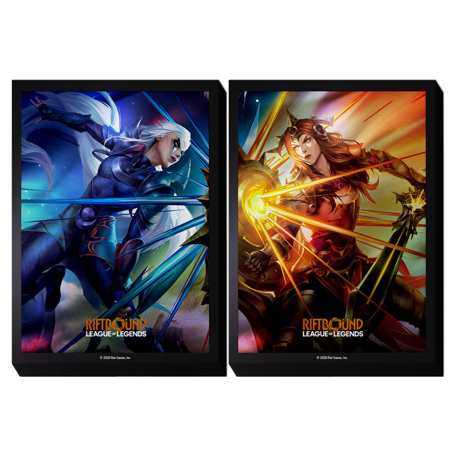 Riftbound Sleeves: Diana vs Leona (100ct)