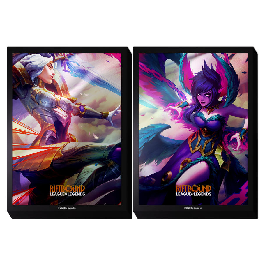 Riftbound Sleeves: Kayle vs Morgana (100ct)