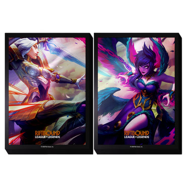 Riftbound Sleeves: Kayle vs Morgana (100ct)