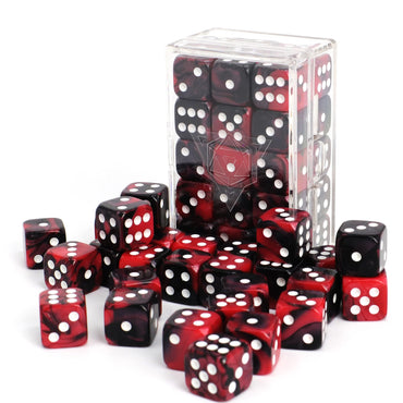 14mm D6 Brick: Nocturne & Crimson