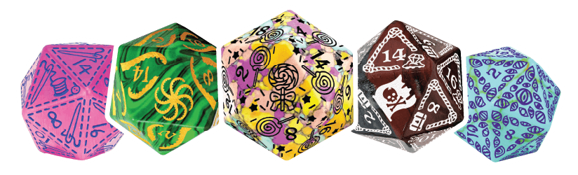 Glyphic Gemstone D20 Blind Bag - Series 3.5