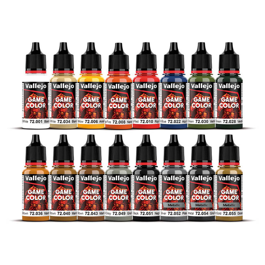 Vallejo: Introduction Game Color Set