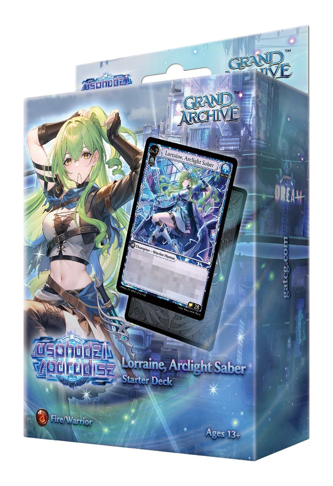 Asphodel Paradise: Starter Deck - Lorraine, Arclight Saber