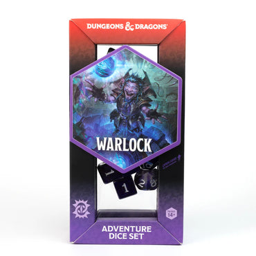 D&D Dice Set: Warlock - Purple