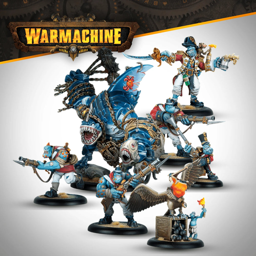 Warmachine: Southern Kriels - Foulblood's Armada Command Cadre