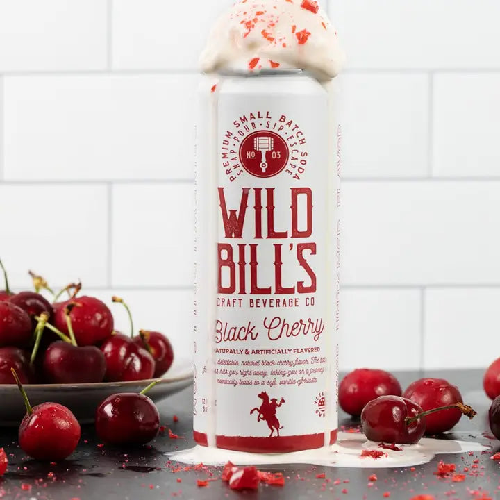 Wild Bills Soda: Black Cherry