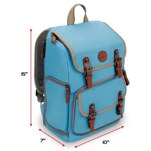 Enhance: Designer Edition Trading Card Storage Backpack Blue