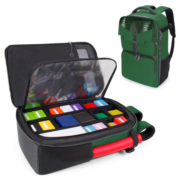 Enhance: Card Storage Backpack Green