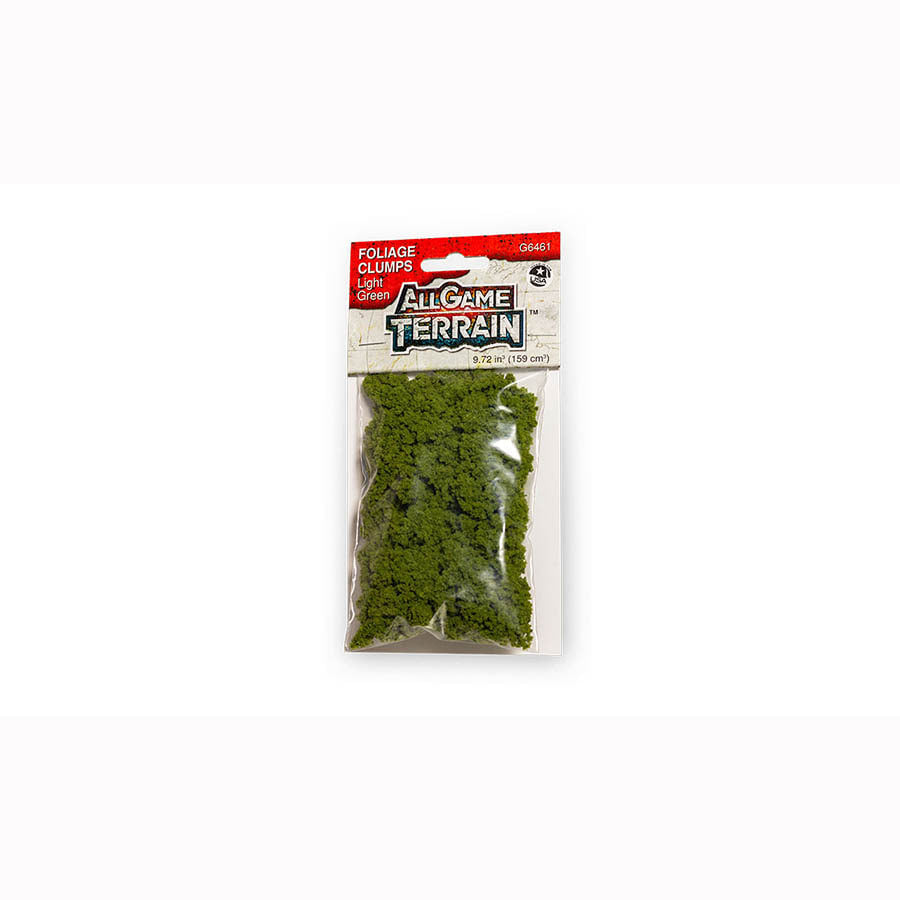 Light Green Foliage Clumps