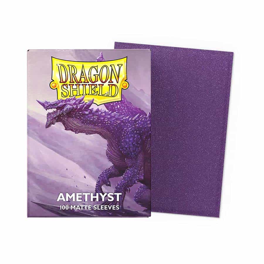 Dragon Shield Matte Sleeves: Amethyst (100)