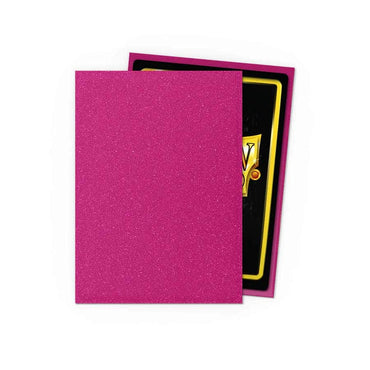 Dragon Shield: Matte Sparkle Sleeves - Pink Sapphire (100ct)