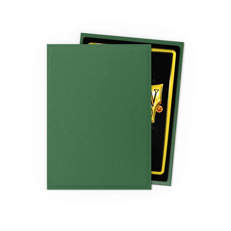 Dragon Shield: Matte Non-Glare Sleeves - Forest Green (100ct)