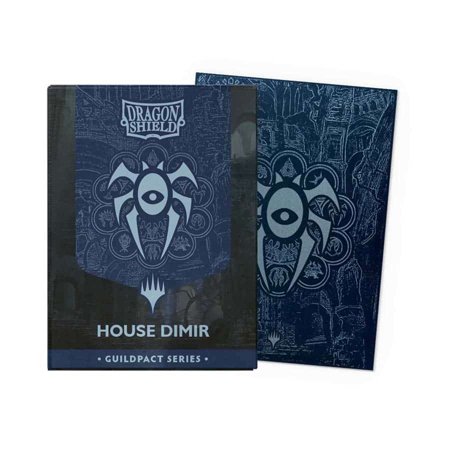 Dragon Shield: Dual Matte Art Sleeves - House Dimir (100ct)