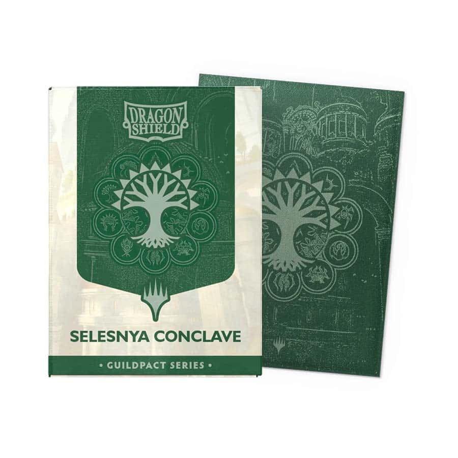 Dragon Shield: Dual Matte Art Sleeves - Selesnya Conclave (100ct)